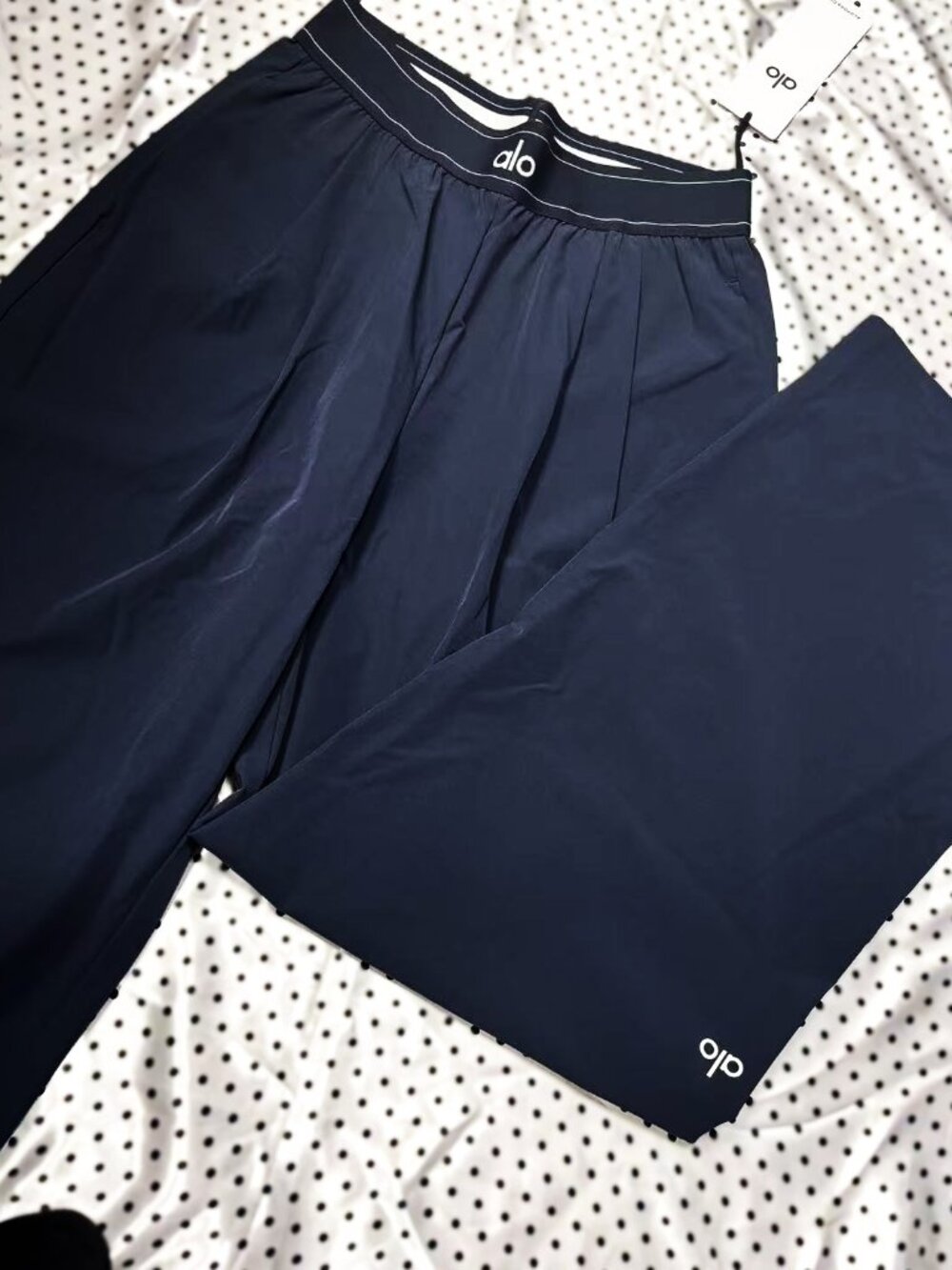 Brand new Alo Yoga Suit Up Trouser Navy Regular 30-inch - Picture 7 of 14